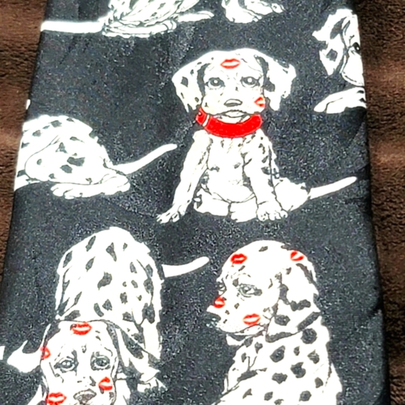 Addiction 101 Dalmatians Dogs Puppies Tie - Picture 5 of 8